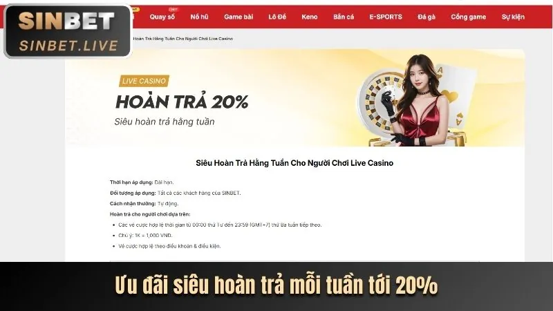 Thưởng chào mừng cho Slot game